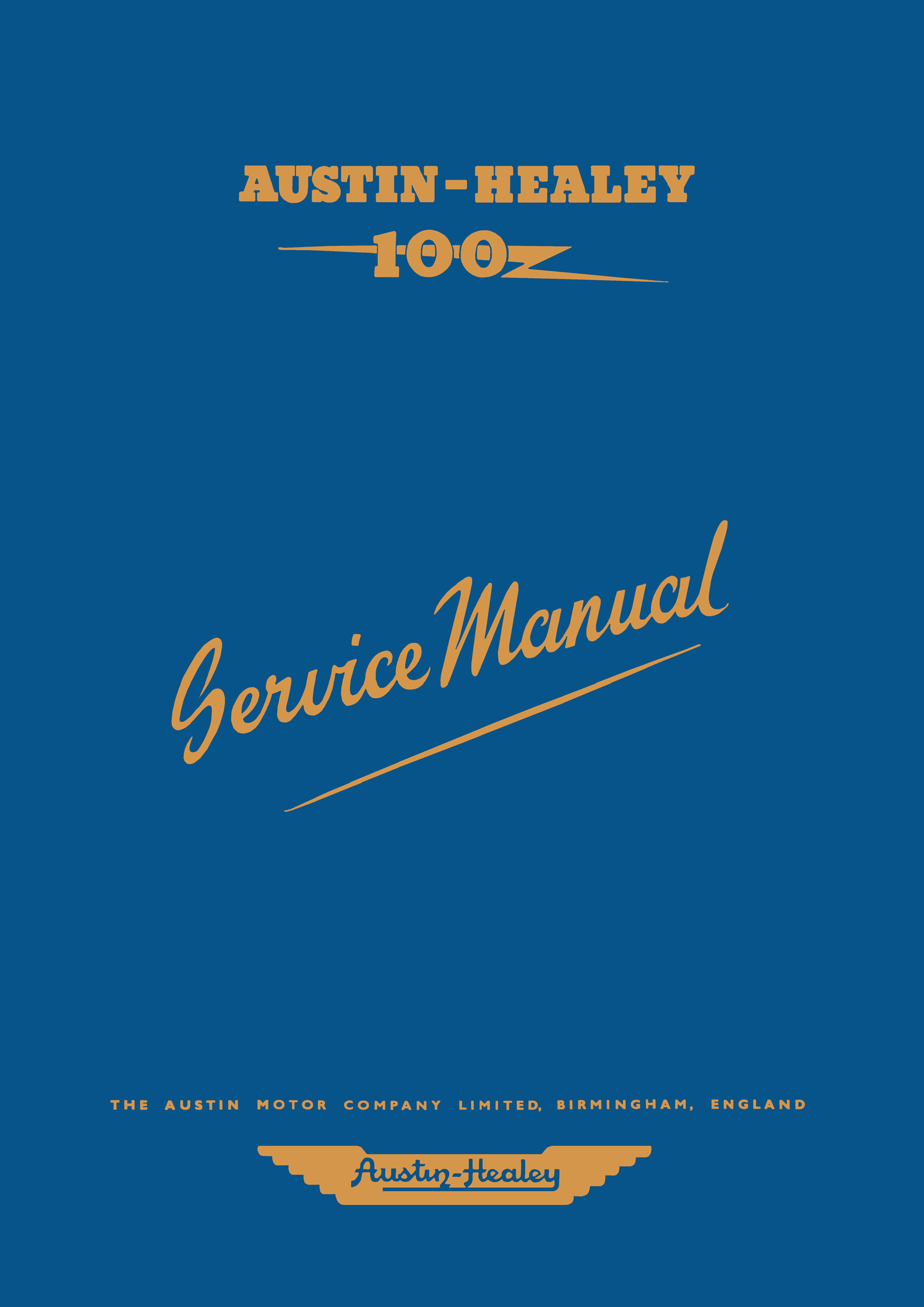 Austin-Healey 100 <br>Workshop Manual