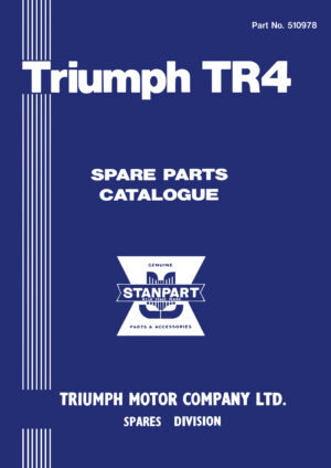Triumph TR4<br> Spare Parts Catalogue