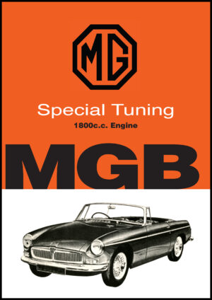 MG MGB 1800cc <br>Special Tuning Handbook