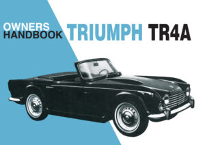 Triumph TR4A <br>Owners Handbook