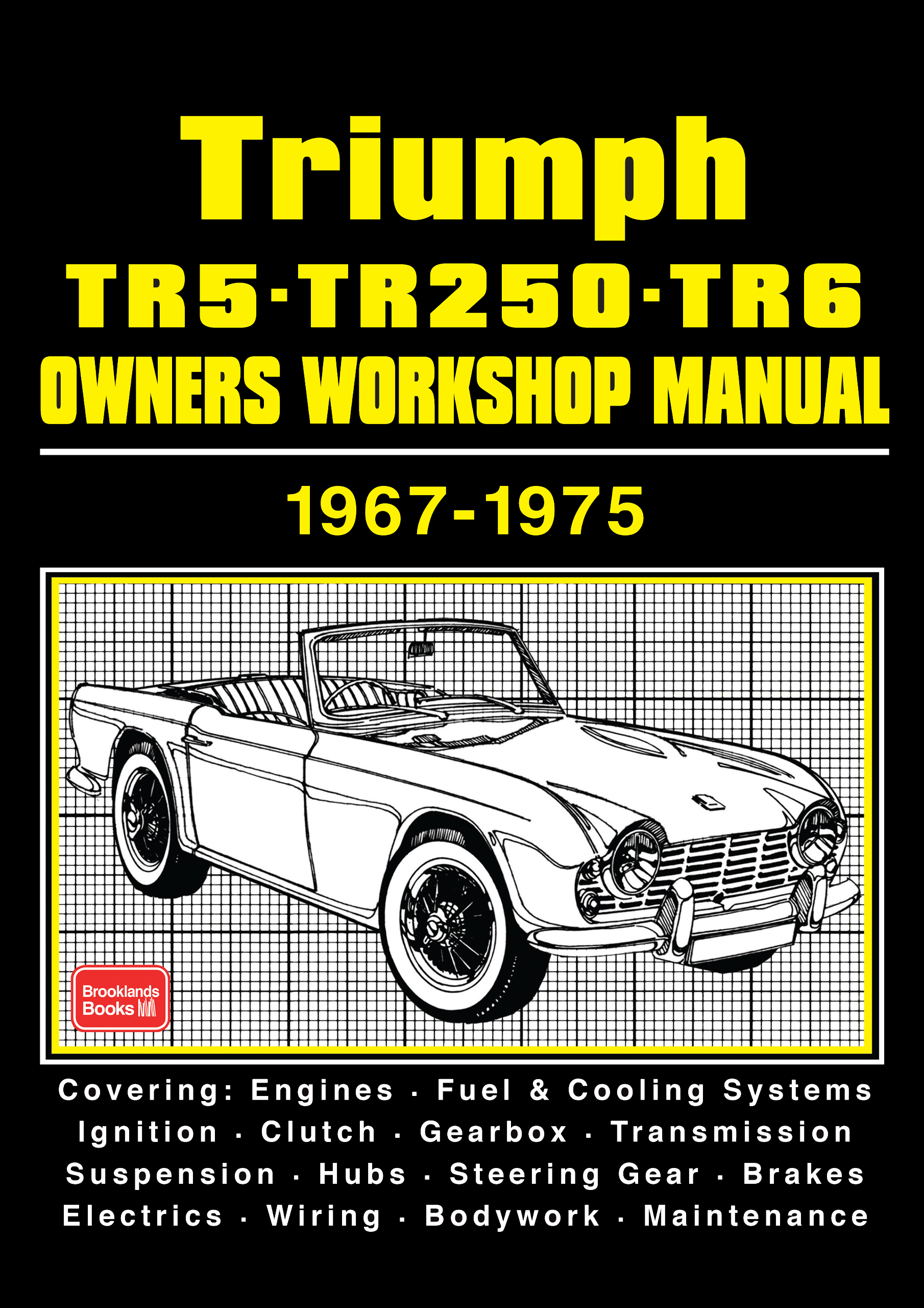 Triumph TR5 TR250 TR6<br> Owners Workshop Manual <br>1967-1975