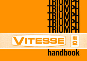 Triumph Vitesse Mk 2 <br>Owners Handbook