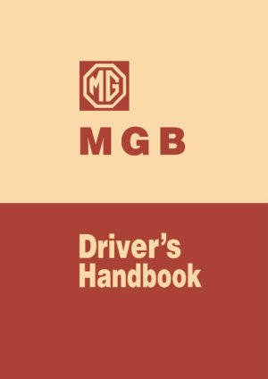 MG MGB Tourer & GT <br>Drivers Handbook