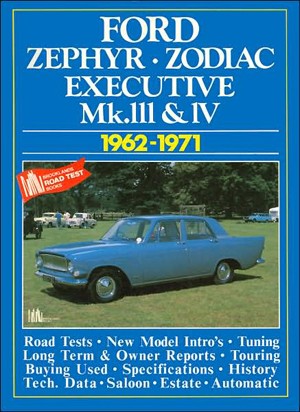 Ford Zephyr Zodiac <br>Executive MK III & IV <br>1962-1971
