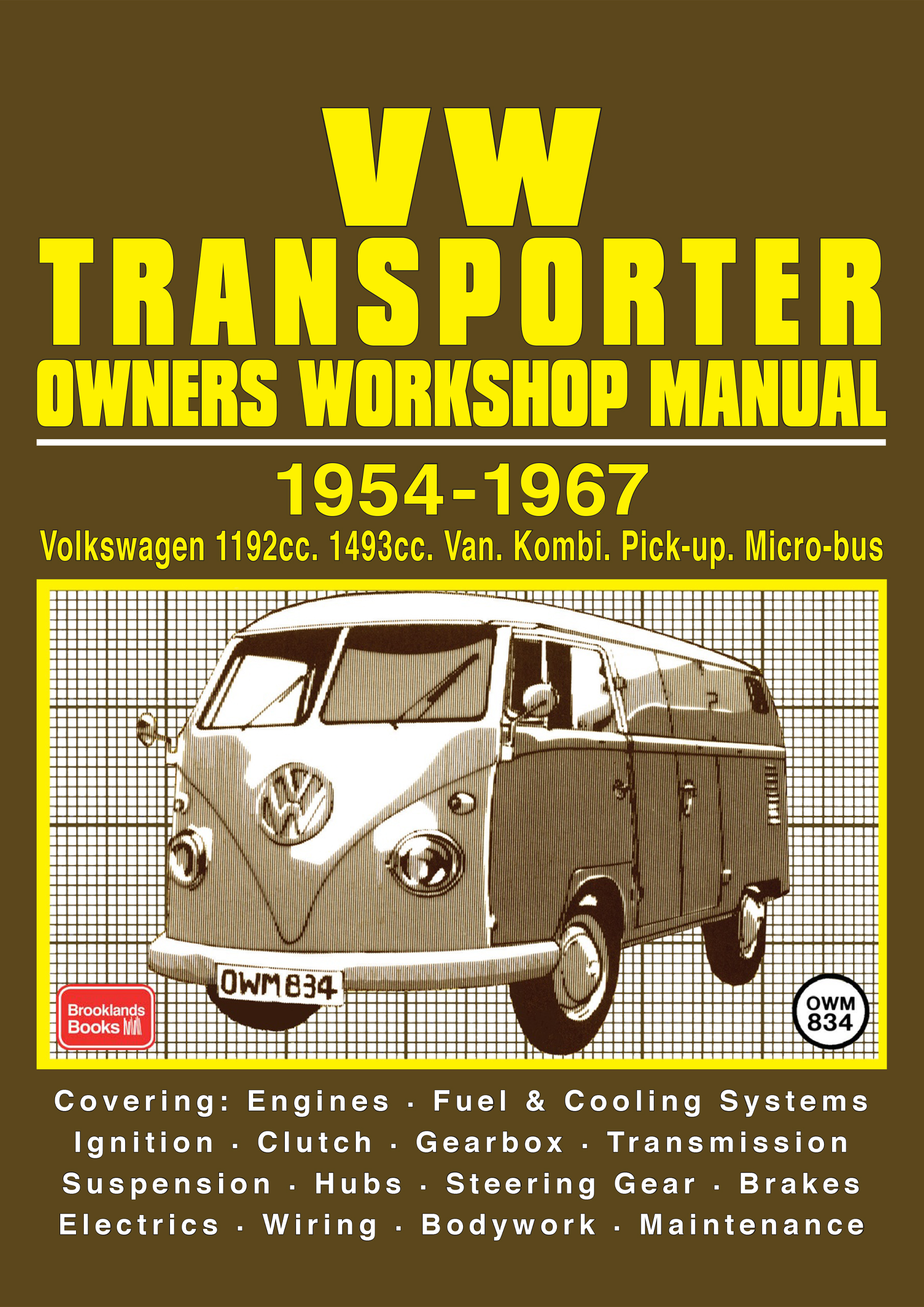 VW Transporter<br> Owners Workshop Manual<br> 1954-1967