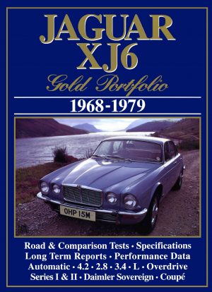 Jaguar XJ6<br> Gold Portfolio <br>1968-1979