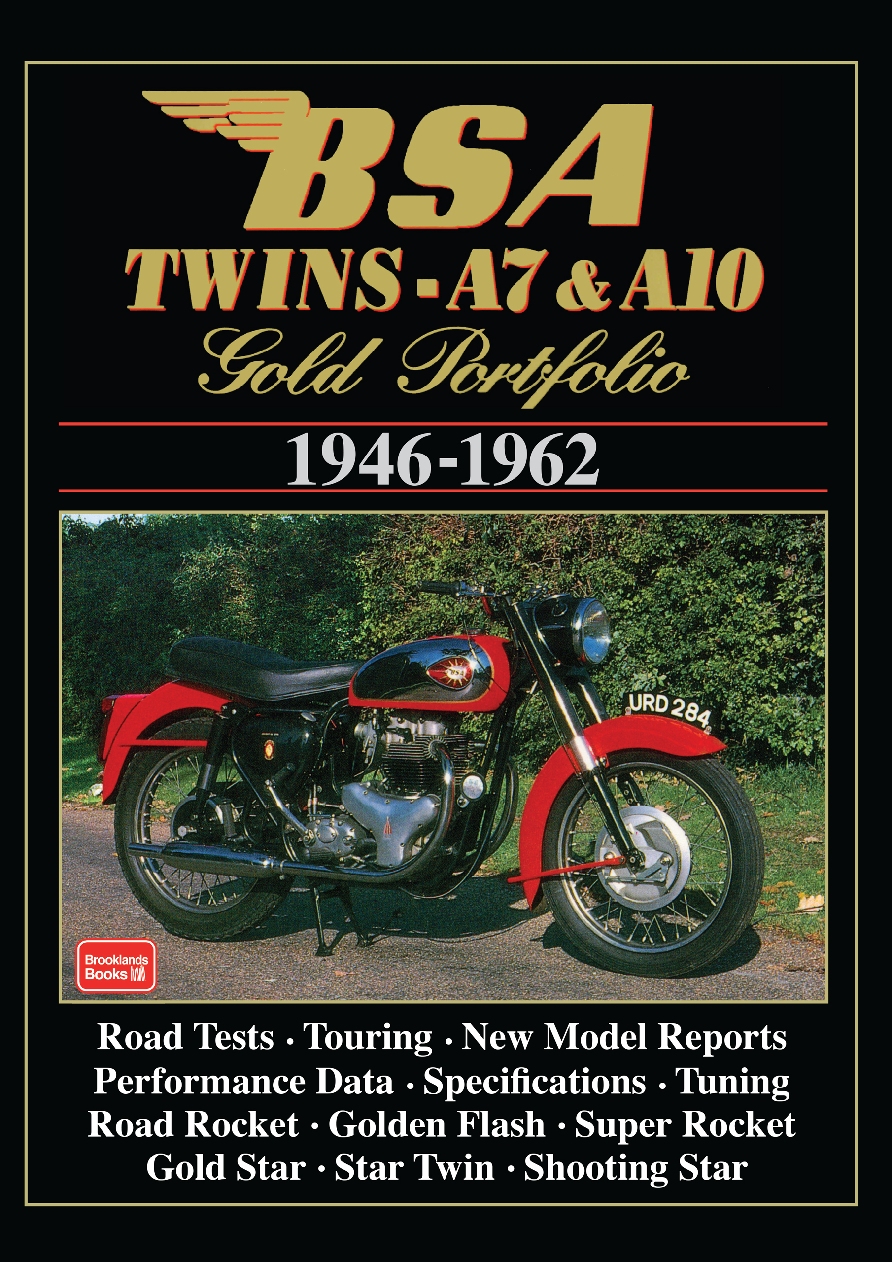 BSA Twins<br> A7 & A10<br> Gold Portfolio<br> 1946-1962