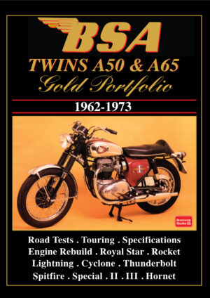 BSA Twins <br>A50 & A65<br> Gold Portfolio<br> 1962-1973