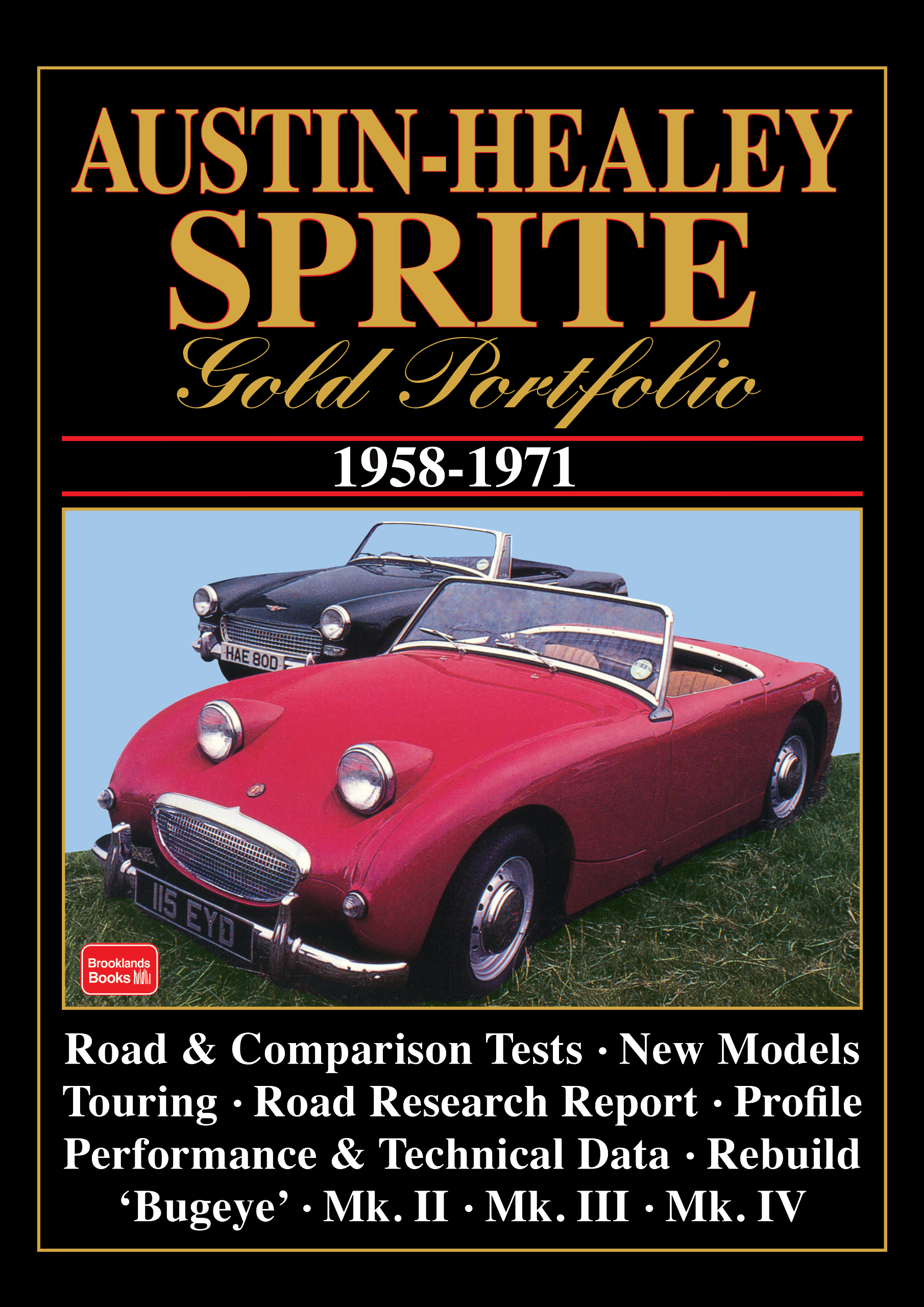 Austin-Healey Sprite <br>Gold Portfolio <br>1958-1971