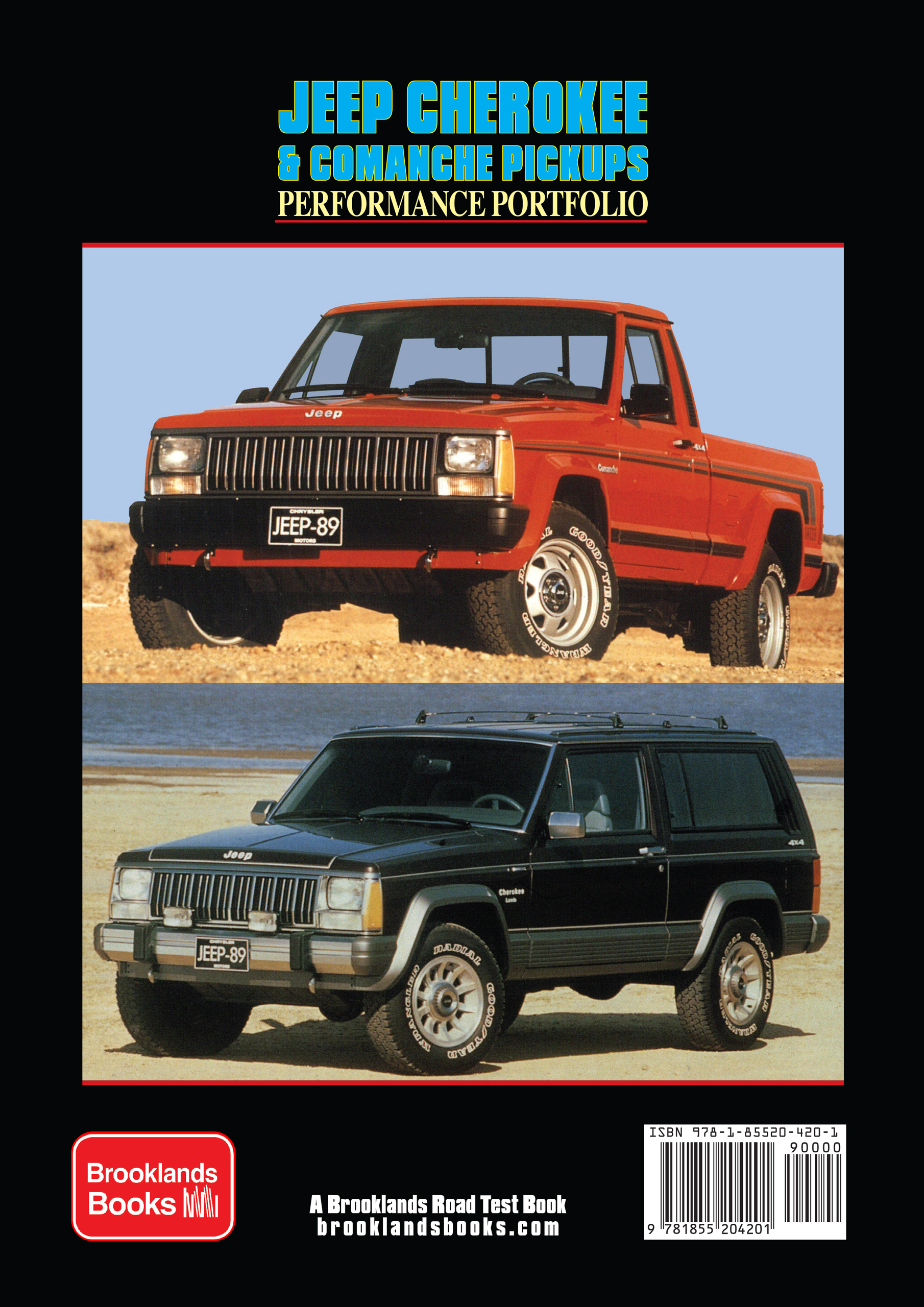 Jeep Cherokee & Comanche Pickups <br> Performance Portfolio <br>1984-1991 - Image 2