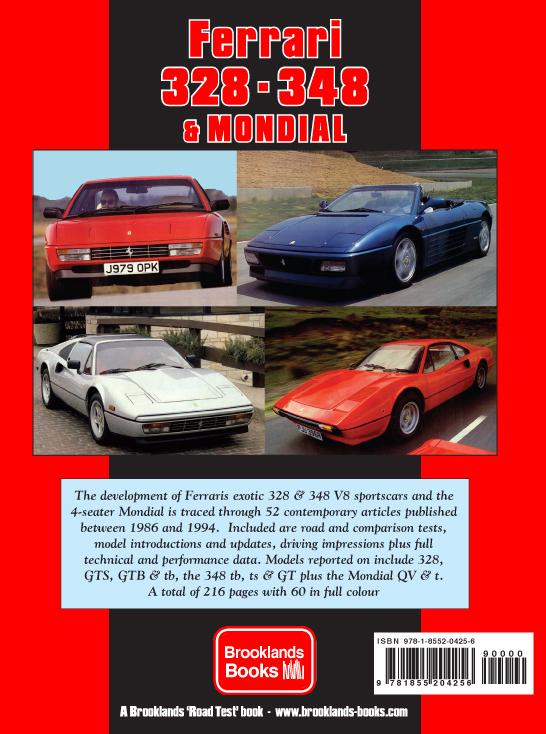 Ferrari 328 348 Mondial<br> Ultimate Portfolio<br> 1986-1994 - Image 2