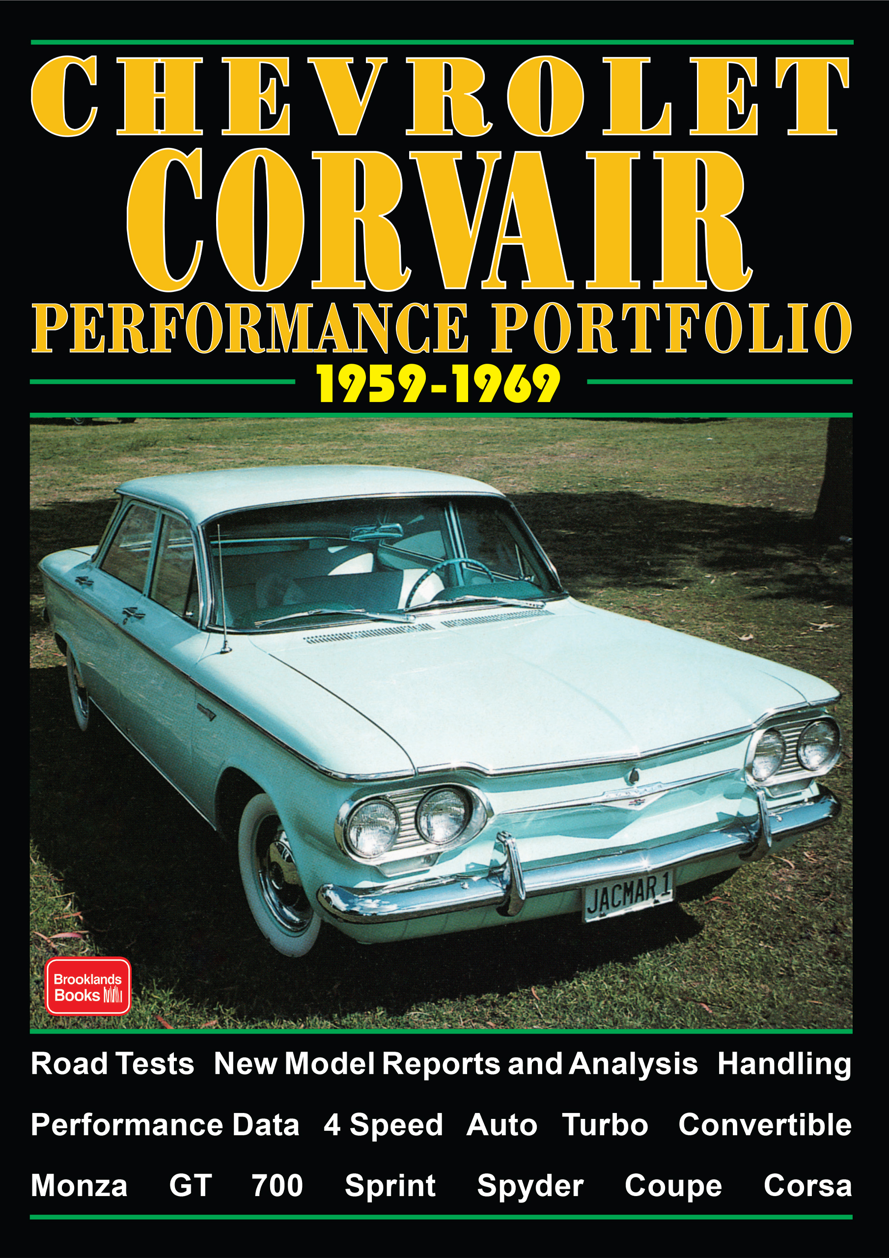 Chevrolet Corvair<br> Performance Portfolio <br>1959-1969