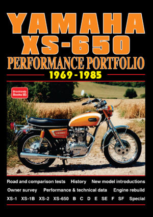 Yamaha XS-650<br> Performance Portfolio <br>1969-1985