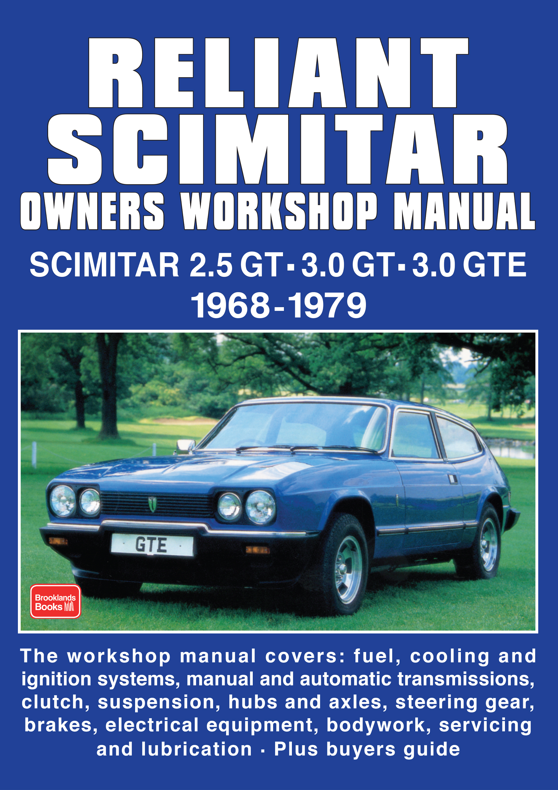 Reliant Scimitar <br> Owners Workshop Manual & Portfolio <br> 1968-1979