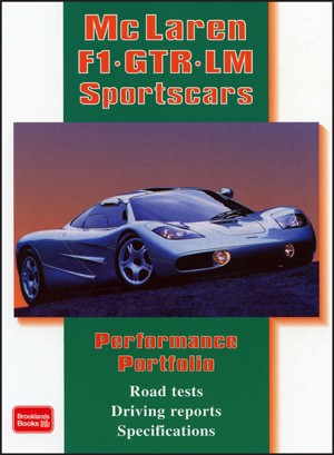 McLaren<br> F1 GTR LM Sportscars <br>Performance Portfolio