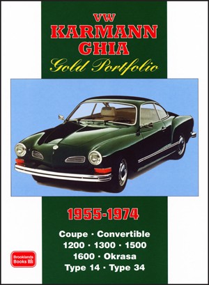 VW Karmann Ghia<br> Gold Portfolio <br>1955-1974