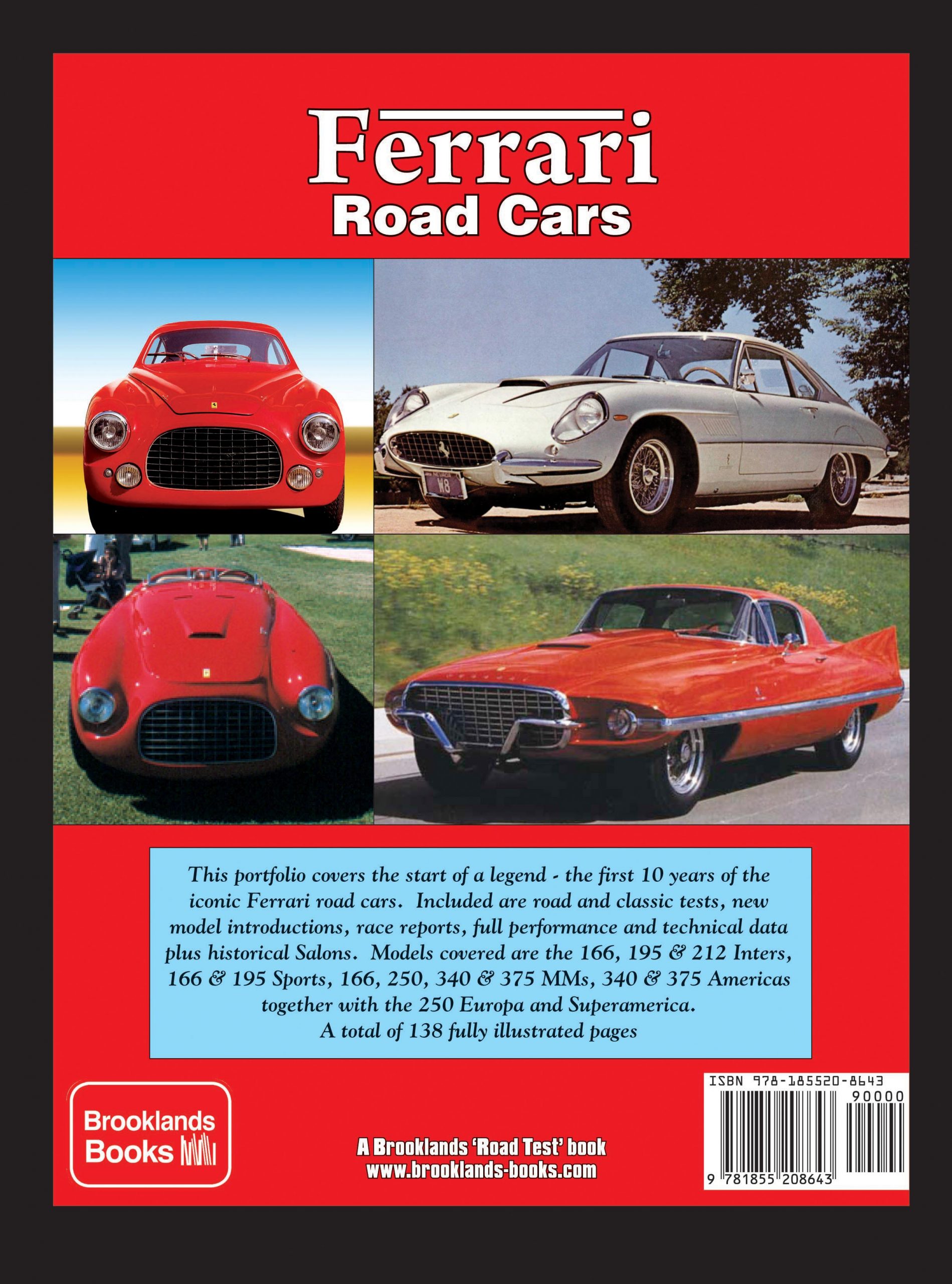Ferrari Road Cars <br>1946-1956<br> Road Test Portfolio - Image 2
