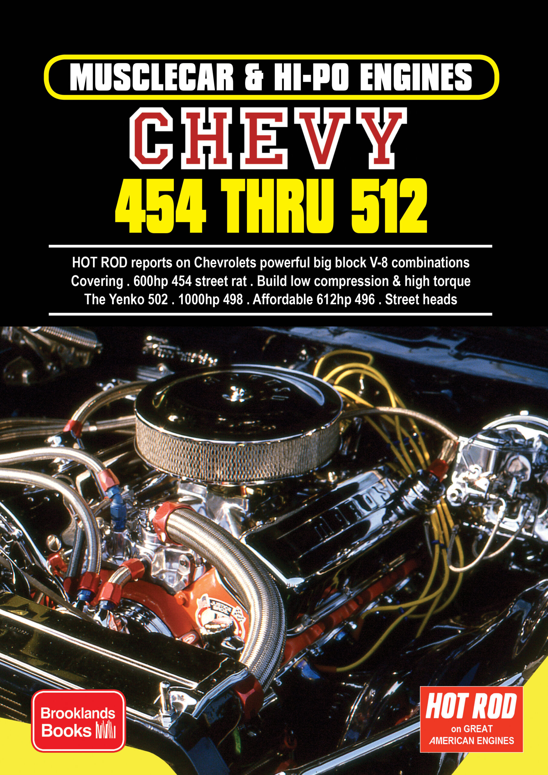 Musclecar & Hi-Po Engines<br> Chevy 454 thru 512 <br> Engine Series