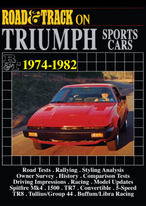 Road & Track on <br> Triumph Sports Cars <br> 1974-1982