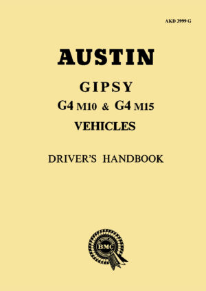 Austin Gipsy G4 M10 & G4 M15 <br>Driver's Handbook
